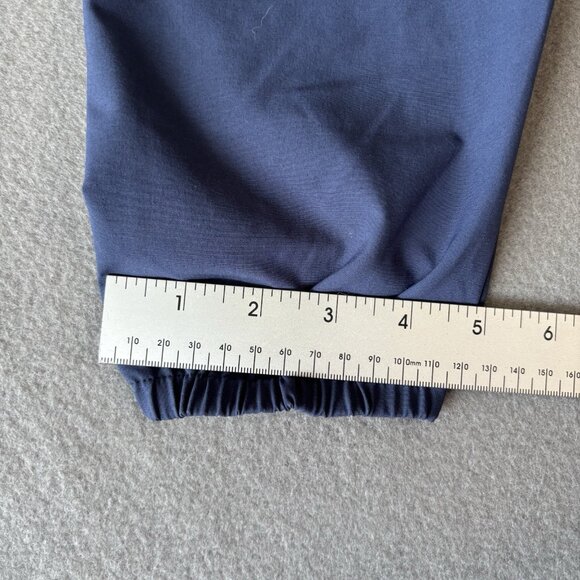 New Balance Lightweight Windbreaker Mens S Jogging Jacket Navy Running Hooded - Picture 12 of 16